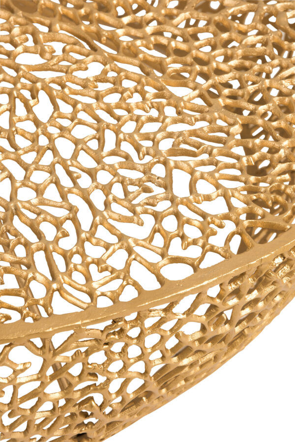 Konferenční stolek Round Low Coral Gold - Image 2